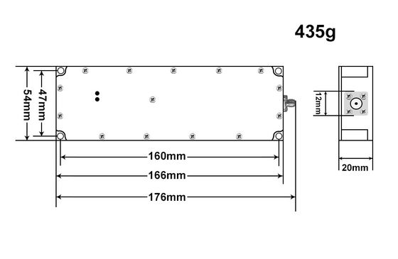 50W 700-1000MHz Lora Digital Anti Drone Jammer Module With Circulator For Safety Protected