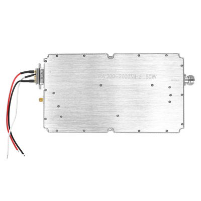 통신 분야용 50W 47dBm 300-2000MHz 광대역 전력 증폭기 모듈