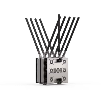 1km 10 채널 433mhz 868mhz 2.4ghz 5.8ghz 드론 방해기 통합 탐지 장치