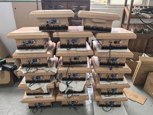 170W 큰 조정 무인비행기 신호 방해기, 안정되어 있는 무인비행기 주파수 스크램블러