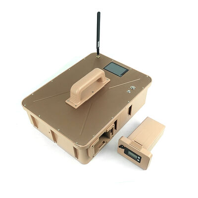 1km 8 대역800mhz 5.2ghz 360° 탐지 안티 드론 방해기 방패 야외 보안 시스템