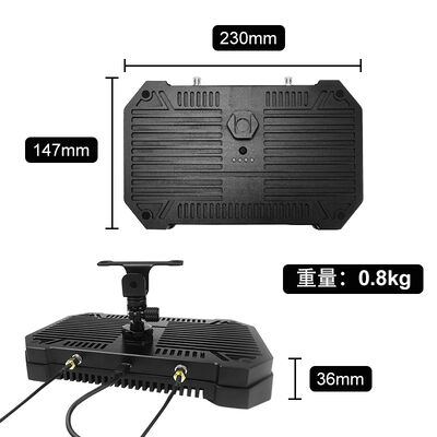 10W 드론 신호 증폭기 FPV 신호 부스터 700 GSM 900 2G 3G 4G 5G 네트워크 중계기 증폭기 드론 UAV FPV용