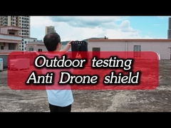 고전력 100W 5 밴드 휴대용 드론 제이머 무선 신호 감지 장치