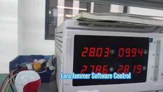 소프트웨어로 제어되는 드론 신호 lora 디지털 방해 전파 모듈